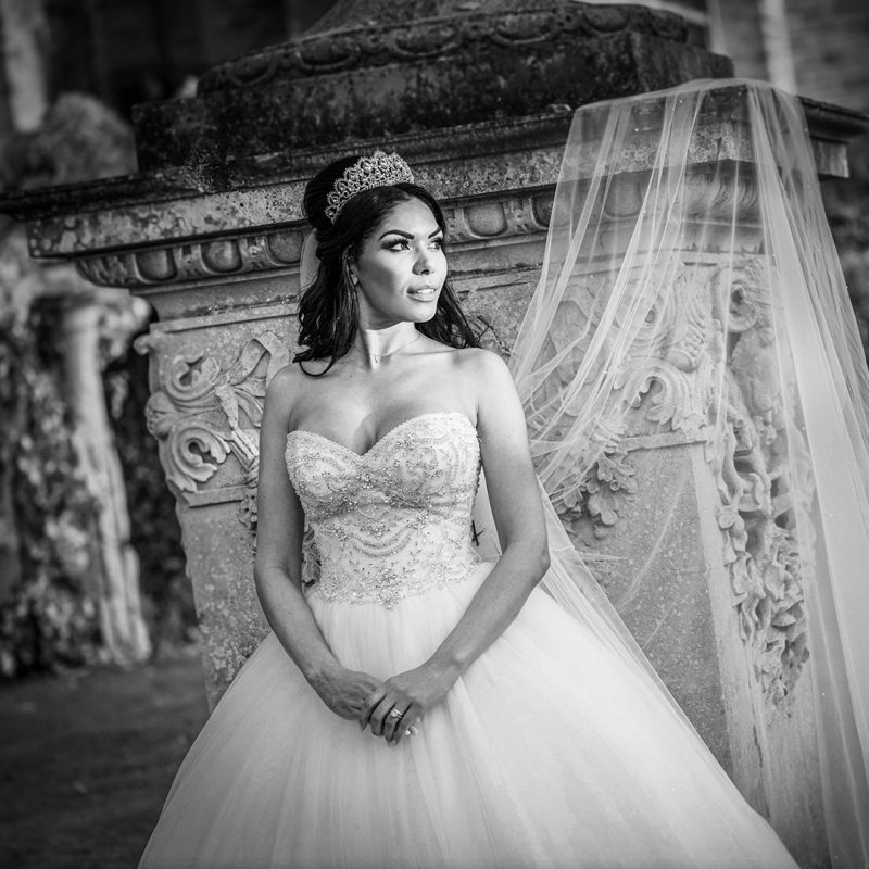 Thornton Manor Wedding Photographer, Black and White