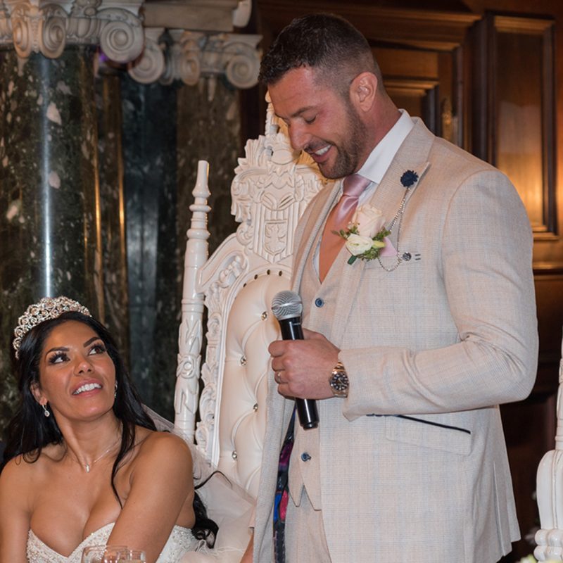 Thornton Manor Wedding Photographer, Speeches