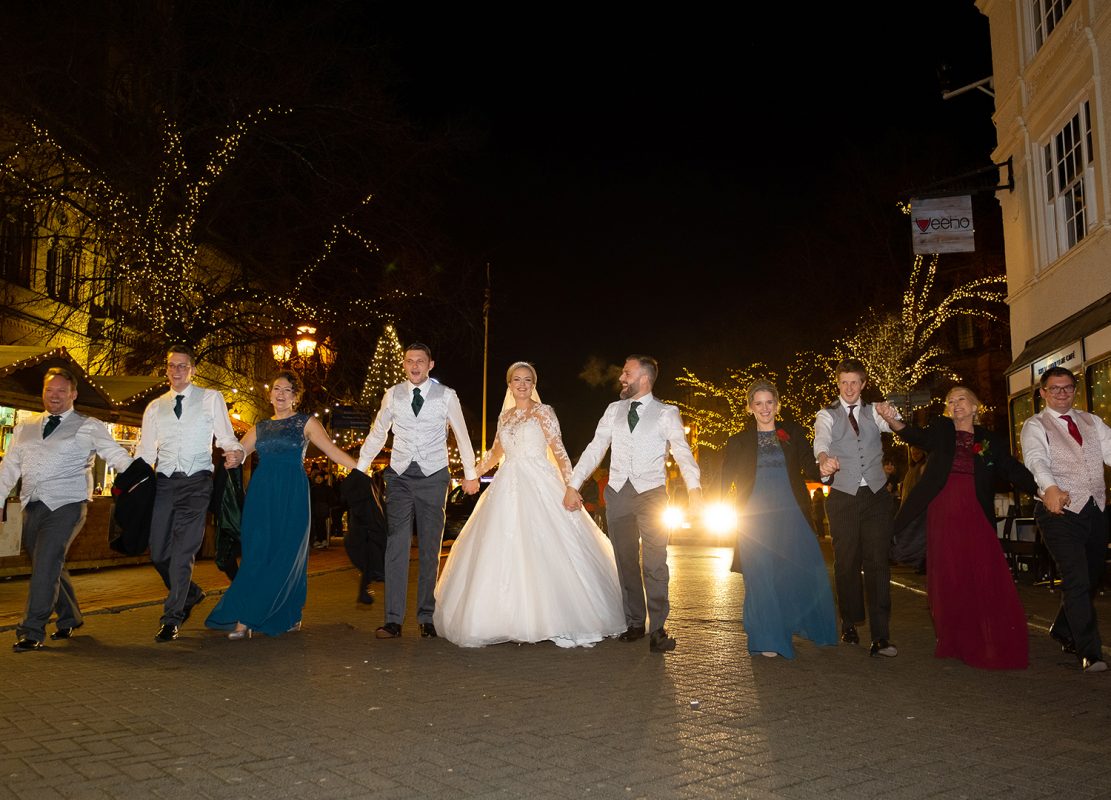 christmas wedding photography