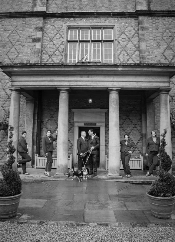 BLACK AND WHITE WEDDING PHOTOGRAPHY CHESHIRE