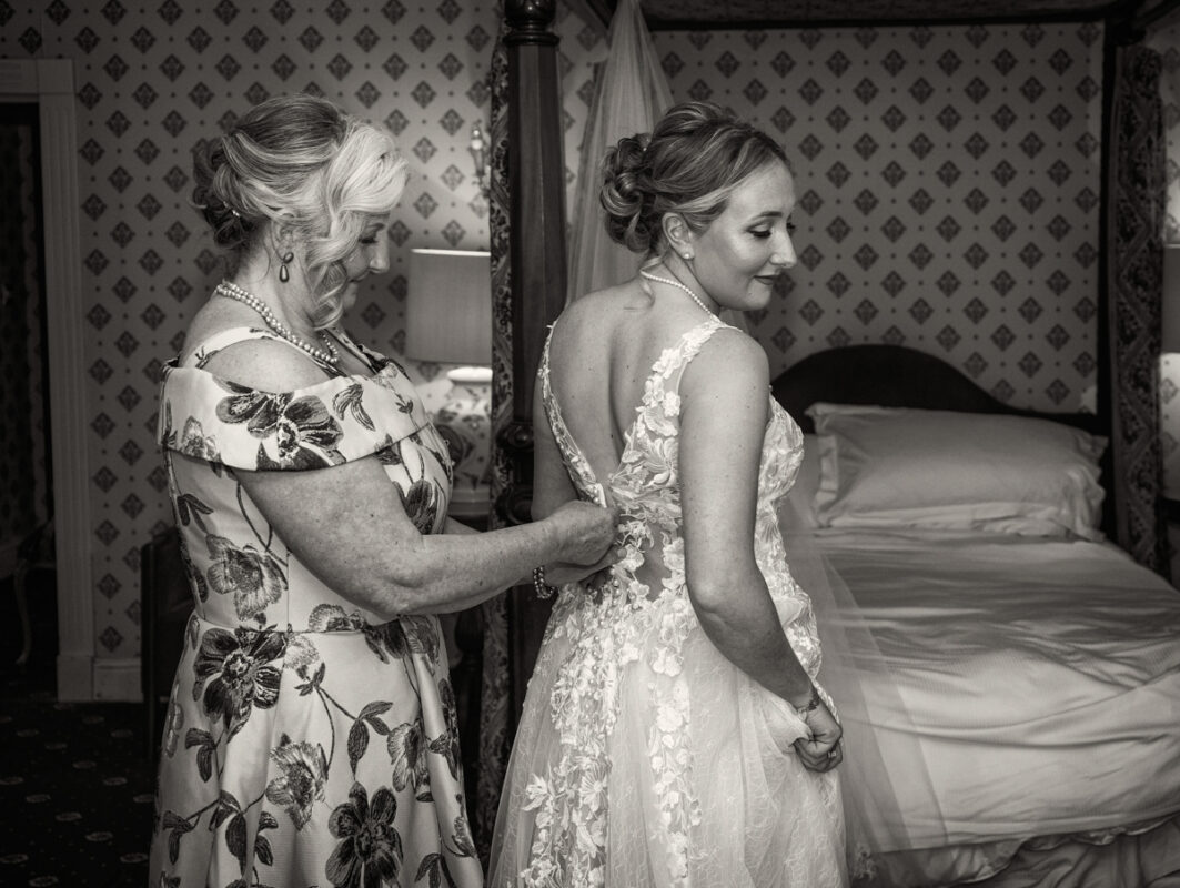 Cheshire designer wedding dress