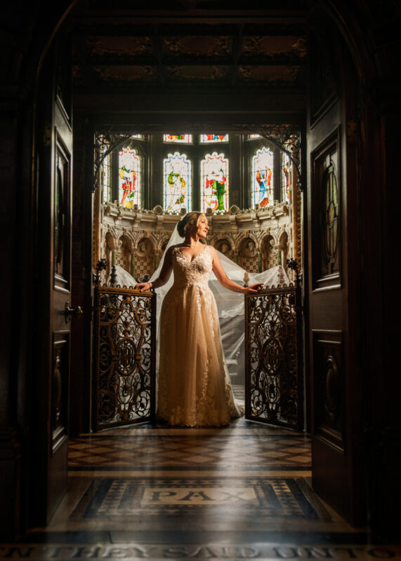 crewe hall Cheshire wedding venue chapel