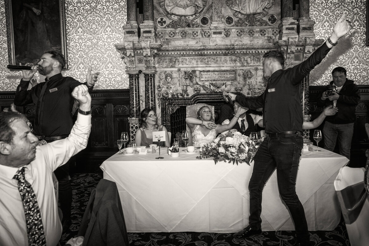 the singing waiters wedding entertainment