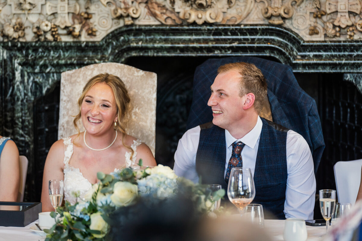bride and groom wedding speeches crewe hall