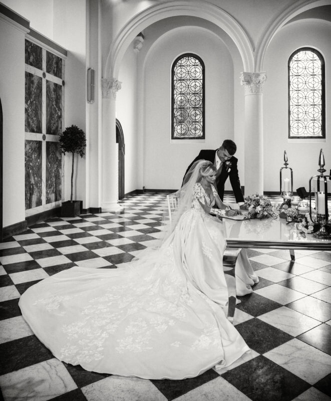 black and white photography chapel hawkstone hall