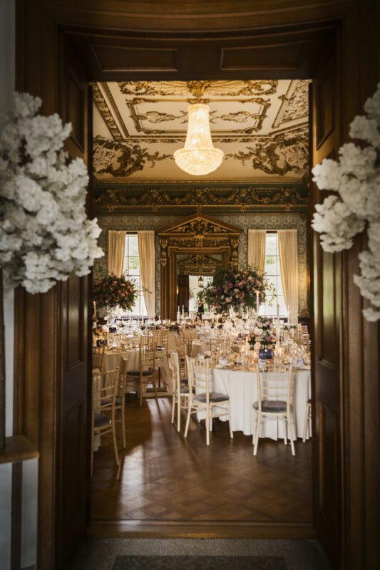 ballroom hawkstone hall wedding breakfast