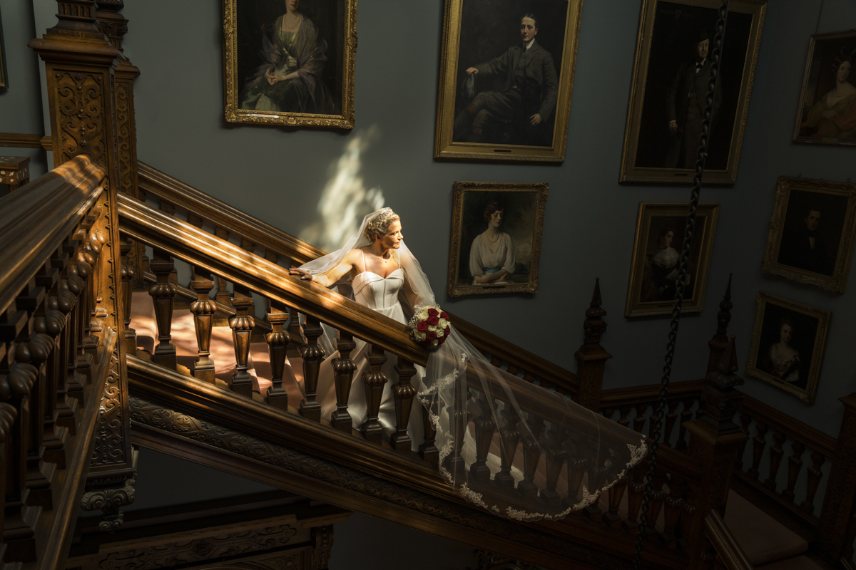 arley hall bridal entrance