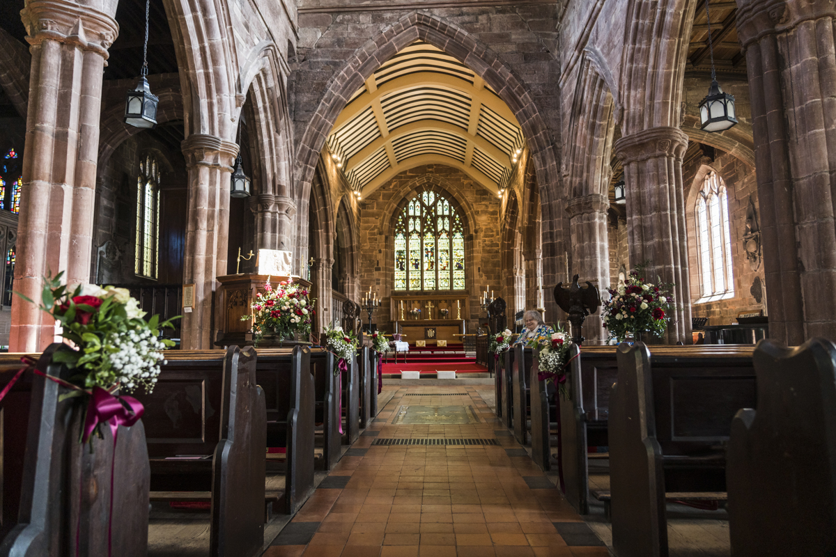 little Budworth church wedding service
