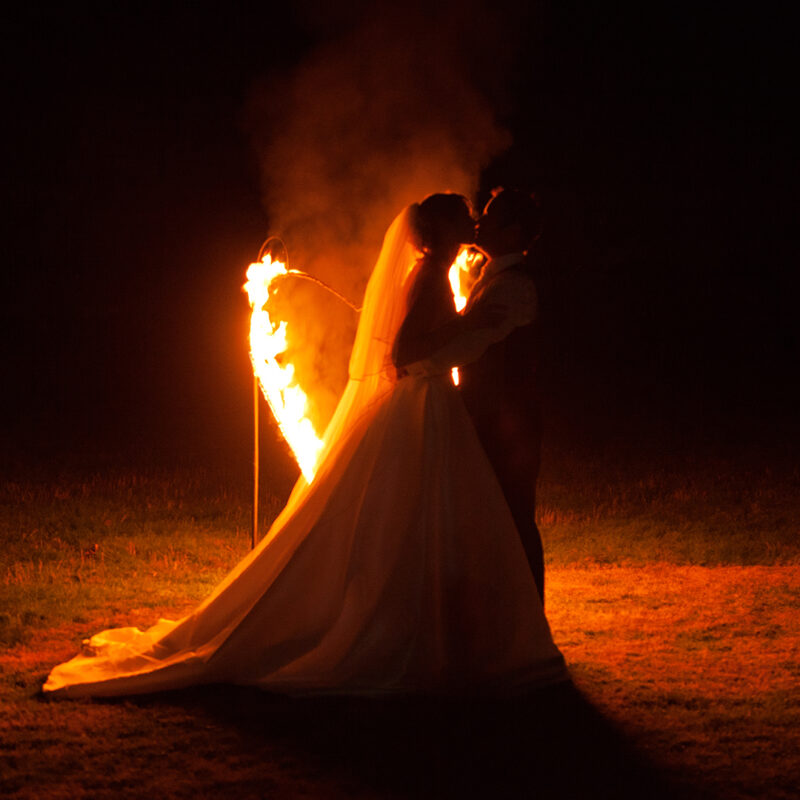 nightime wedding photography cheshire