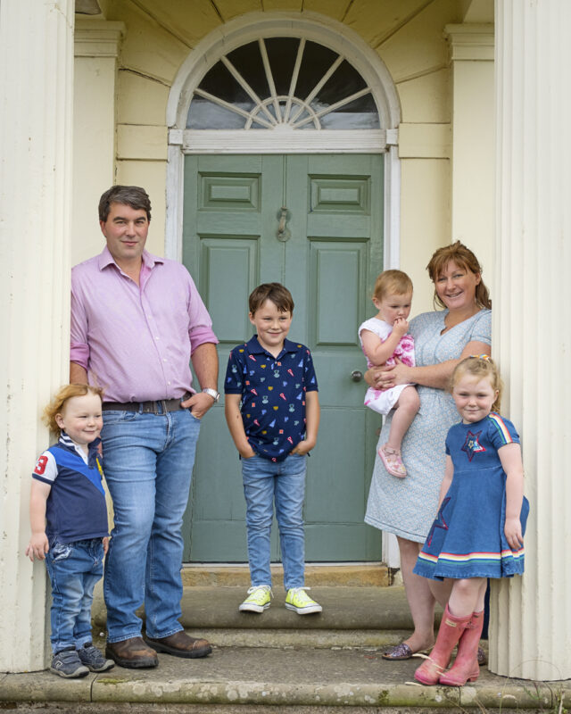 family portraiture at home