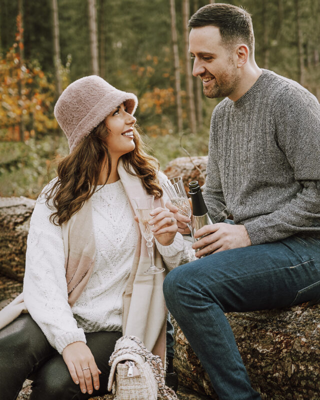 photography of wedding proposal