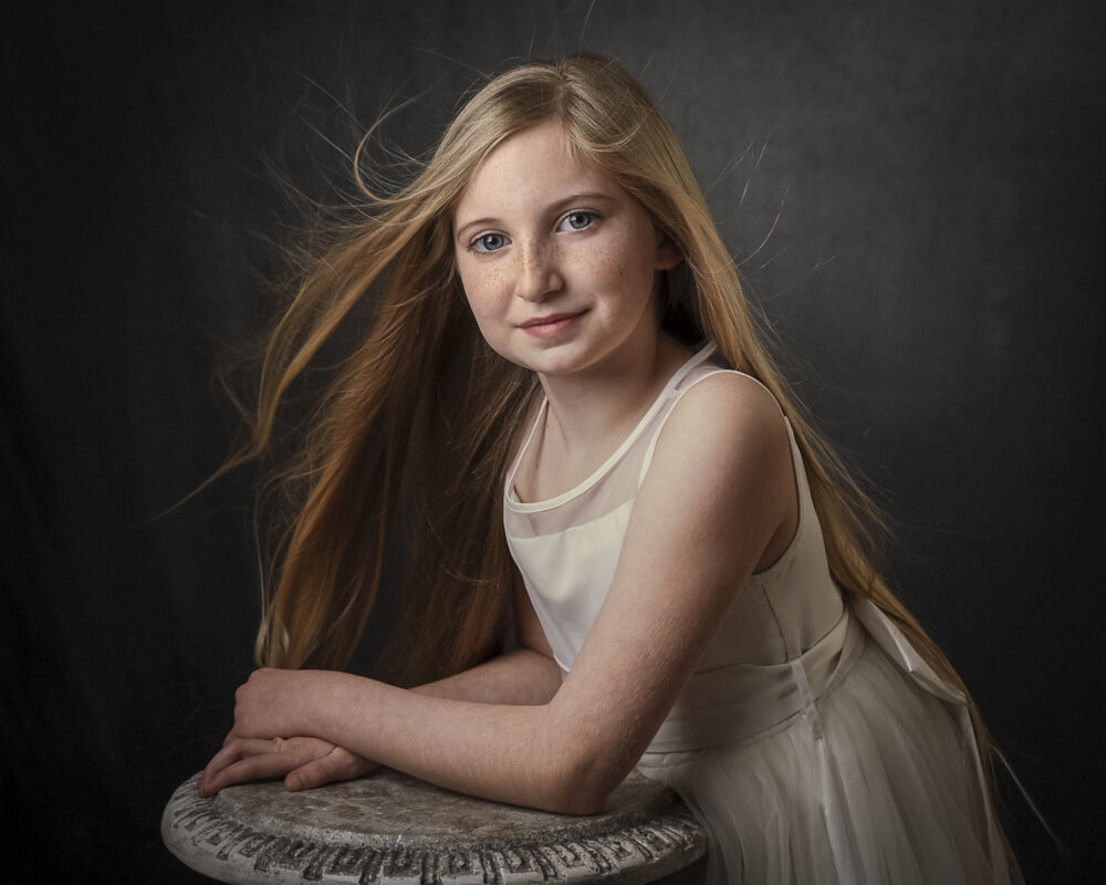 teenage fashion portraiture
