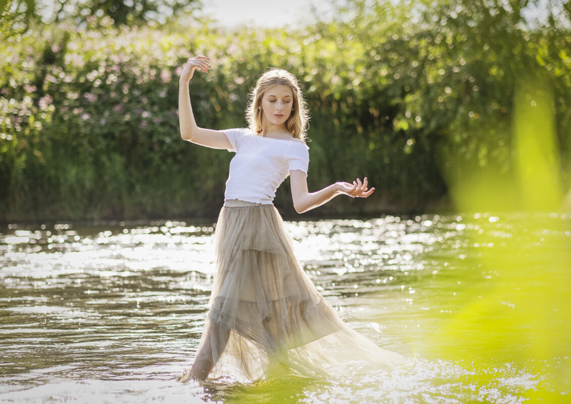 teenage model location photography
