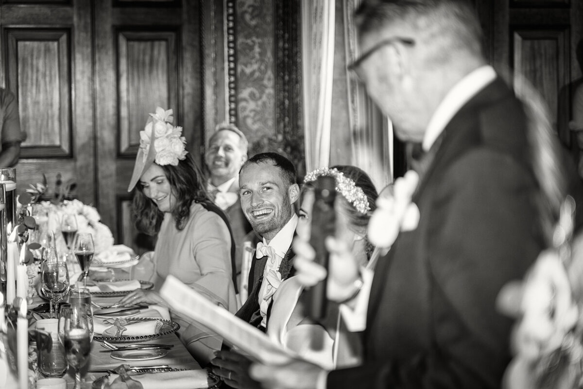 top table at hawkstone hall